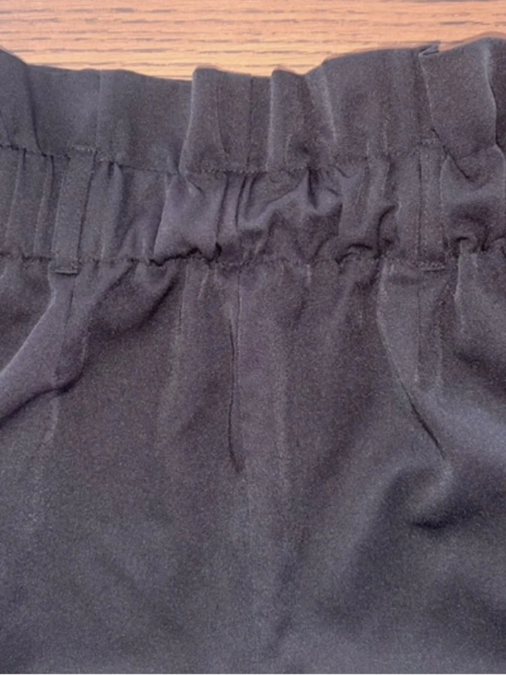Classic High-Waist Black Women's Shorts - Picture 6 of 6